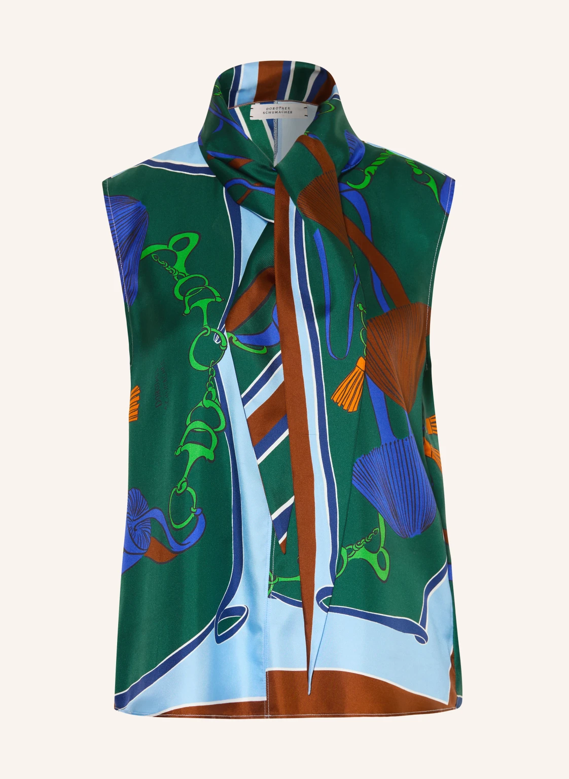 DOROTHEE SCHUMACHER Schluppentop COSMIC FUNGHI aus Seide