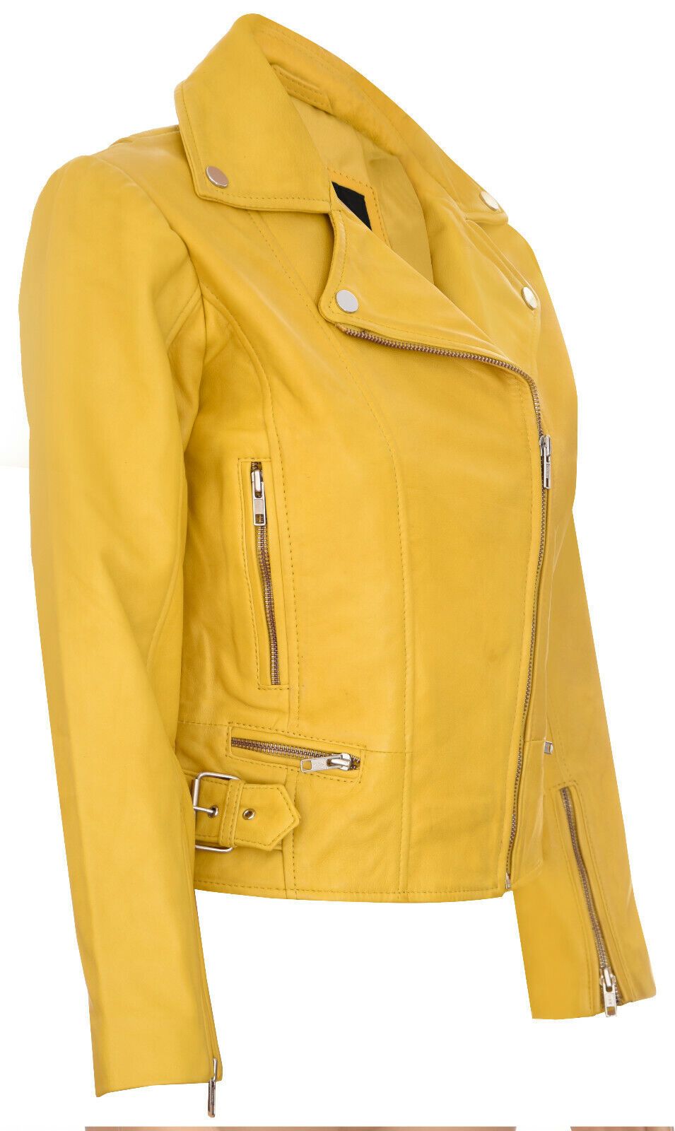 Infinity Leather Leather Biker Jacket-Stockholm