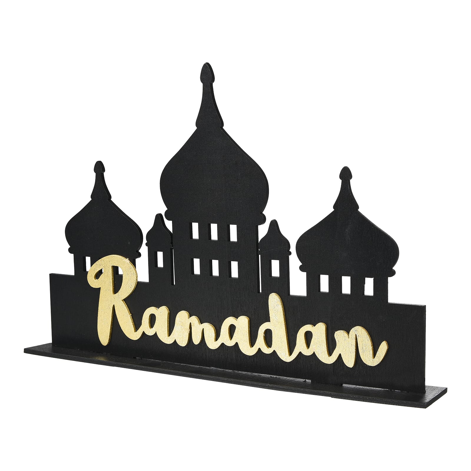 Deko-Objekt Ramadan Schwarz,B 370 x H 250 x T 50 mm