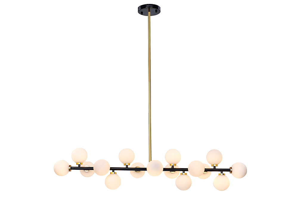 MOOSEE lampa wisząca COSMO LEVEL M - czarna, złota