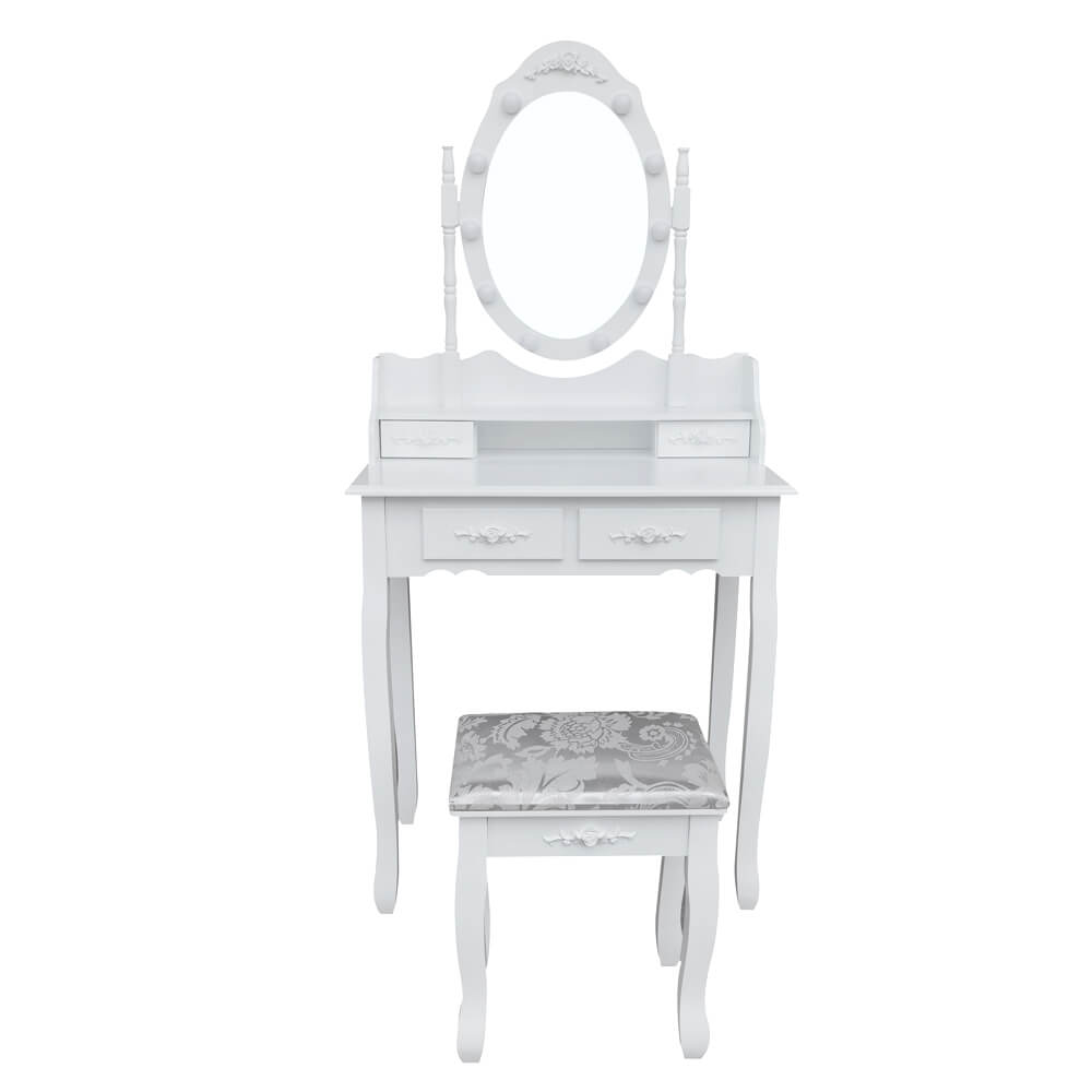 Home Deluxe Kaptafel ROSY Wit