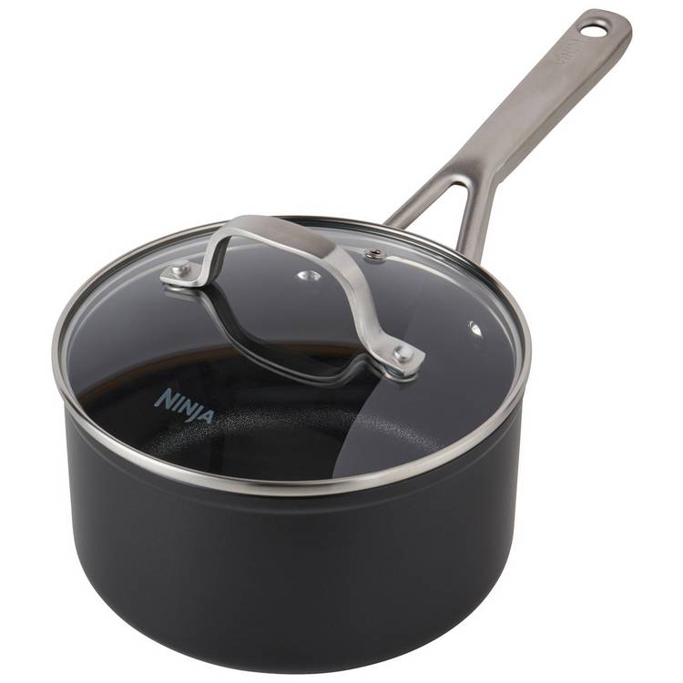 Ninja Zerostick Essentials 18cm Aluminium Saucepan With Lid