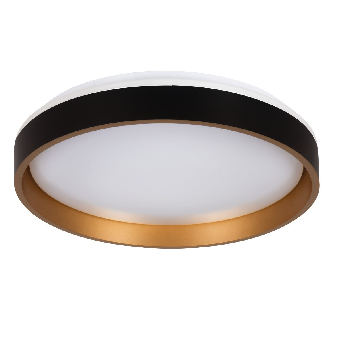 Plafon SOLN z pilotem okrągły czarny LED 1x25W 38cm 1460lm IP20 Kanlux