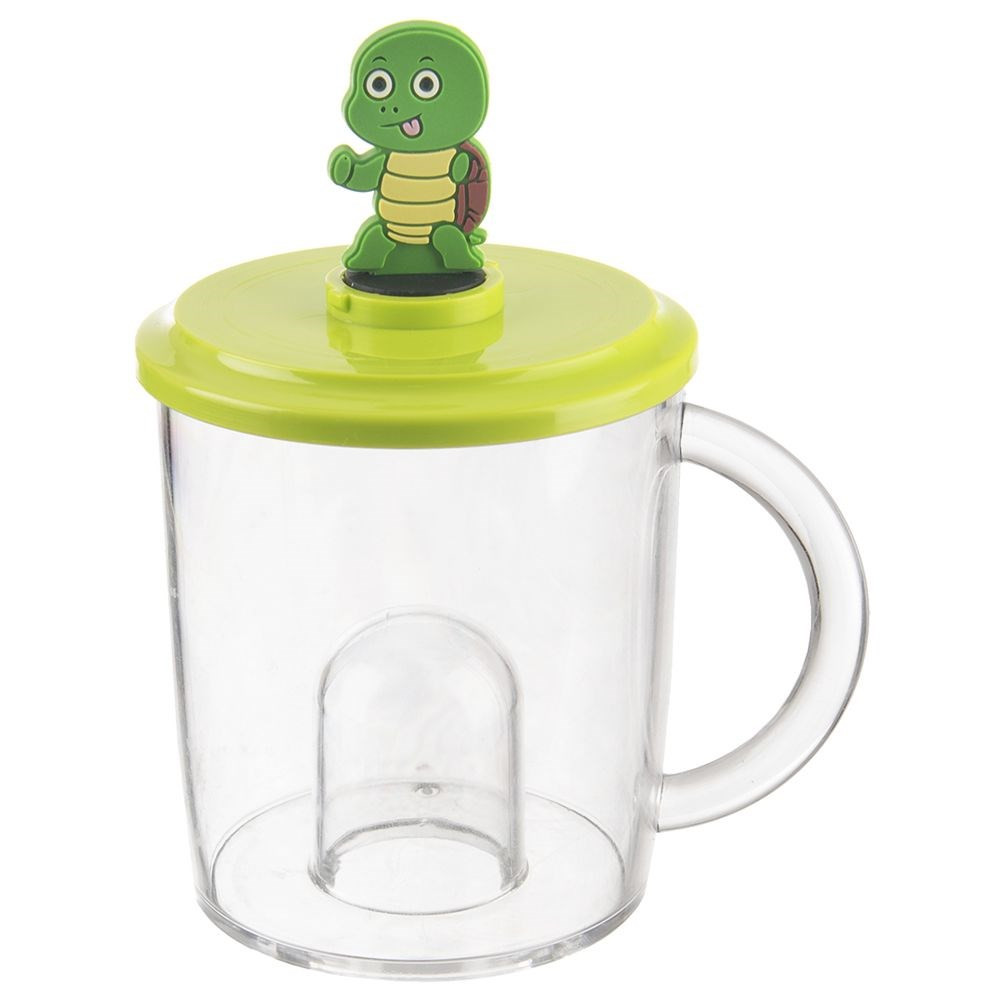 Kubek z figurką dla dziecka do napojów żółw 240 ml