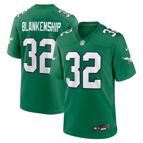 Reed Blankenship Philadelphia Eagles Nike Alternate Game Jersey -  Kelly Green/Green