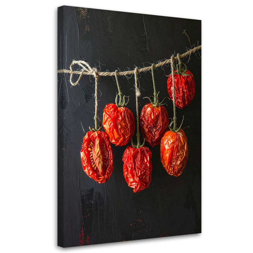 Obraz do kuchni restauracji baru jadalni, Suszone pomidory 20x30