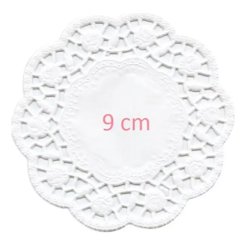 Glasuntersetzer 24er-Set Rose