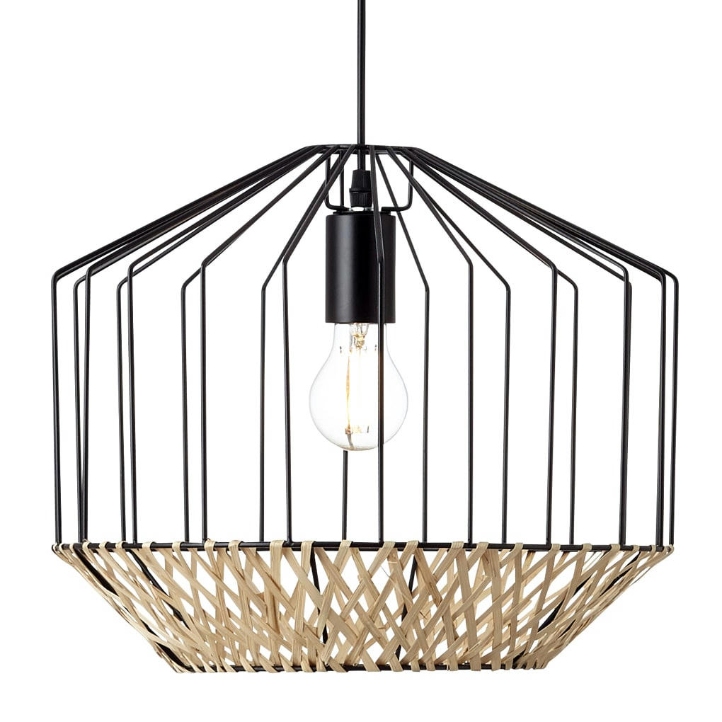 TEMPLO - Suspension en métal noir