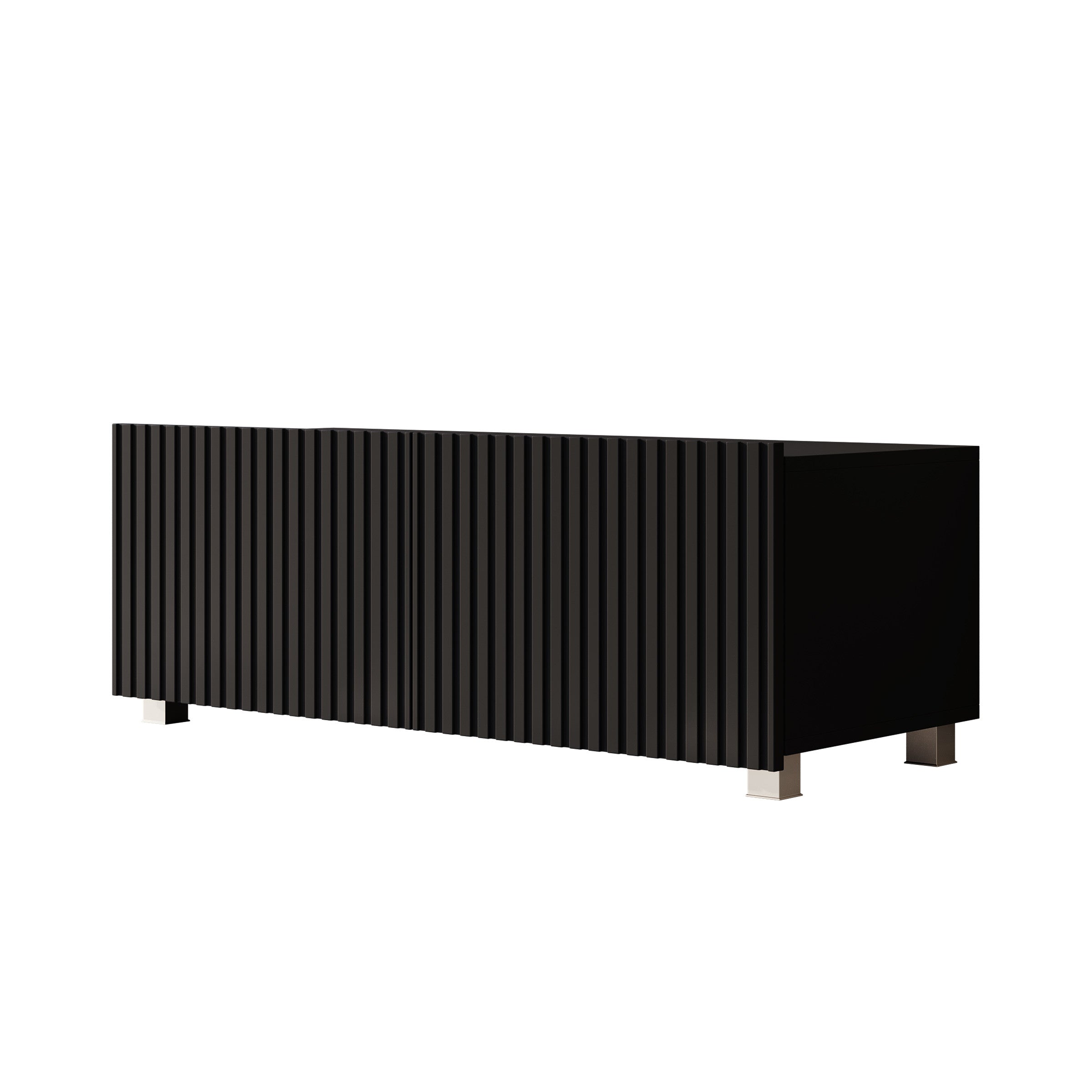 Meubella - TV-Meubel Kenderes - Zwart - 100 cm