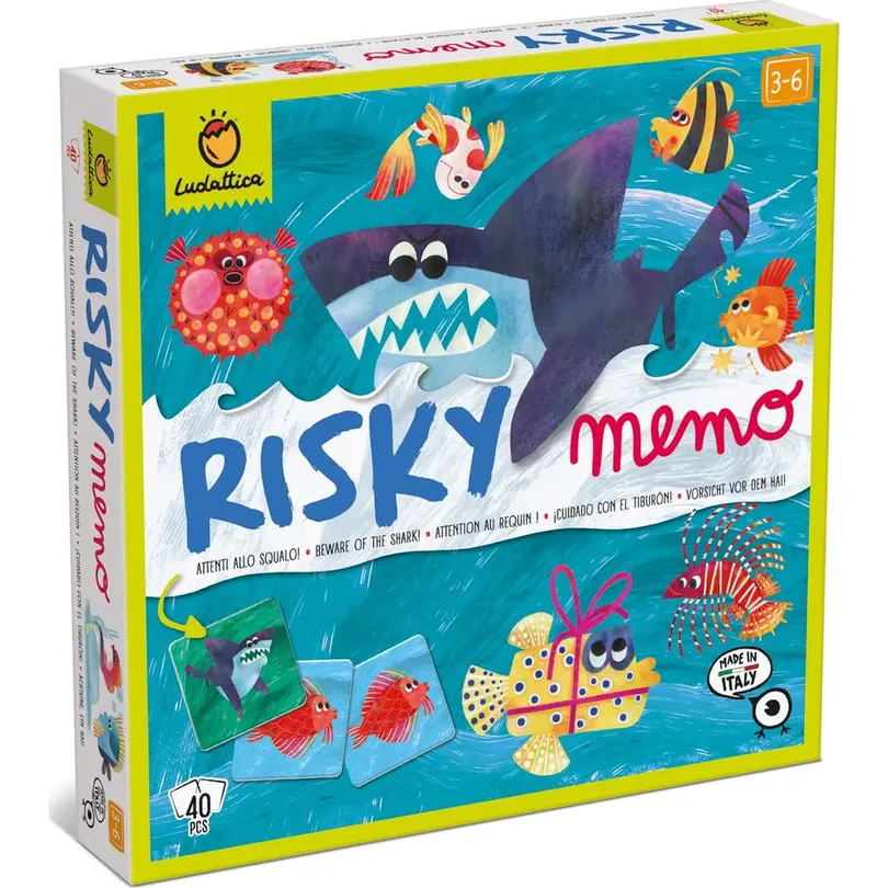 Memospiel 40er-Set Risky Memo