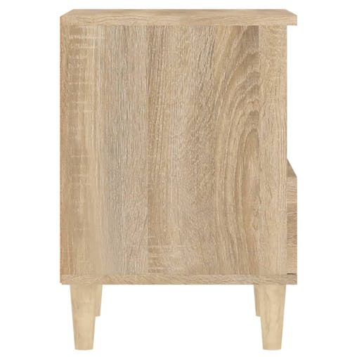 NNEVL Bedside Cabinet Sonoma Oak 40x35x50 cm