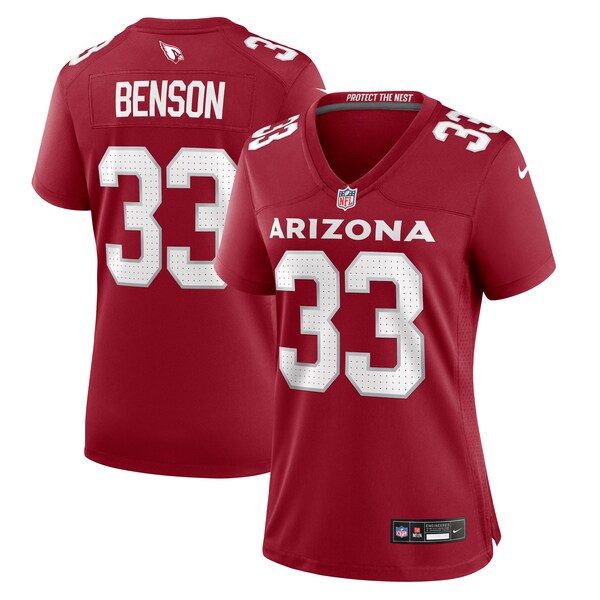 Trey Benson Arizona Cardinals Nike Women's  Game Jersey -  Cardinal