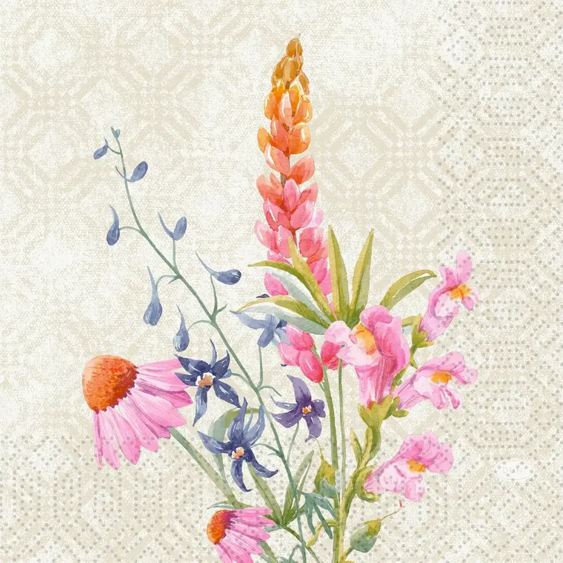 Serviette 50er-Set Floret