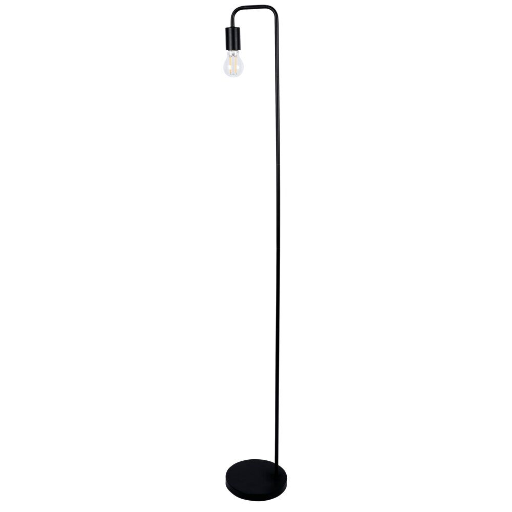 Lampadaire filaire noir Ø20xH150cm