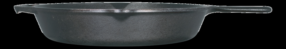 Lodge Seasoned Cast-Iron Skillet, Black, 12-in