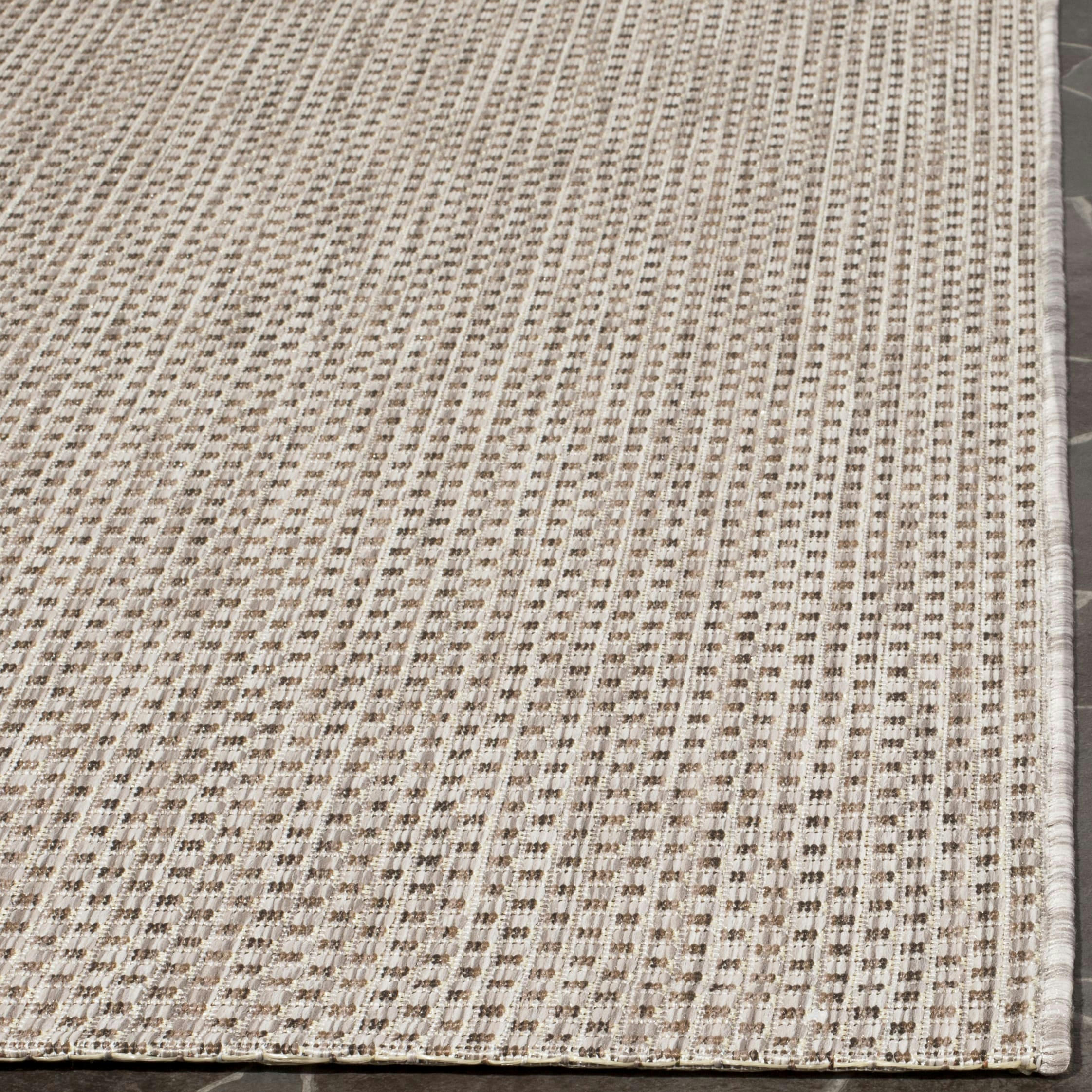 COURTYARD - Tapis interieur & exterieur en beige & marron, 160 x 231 cm