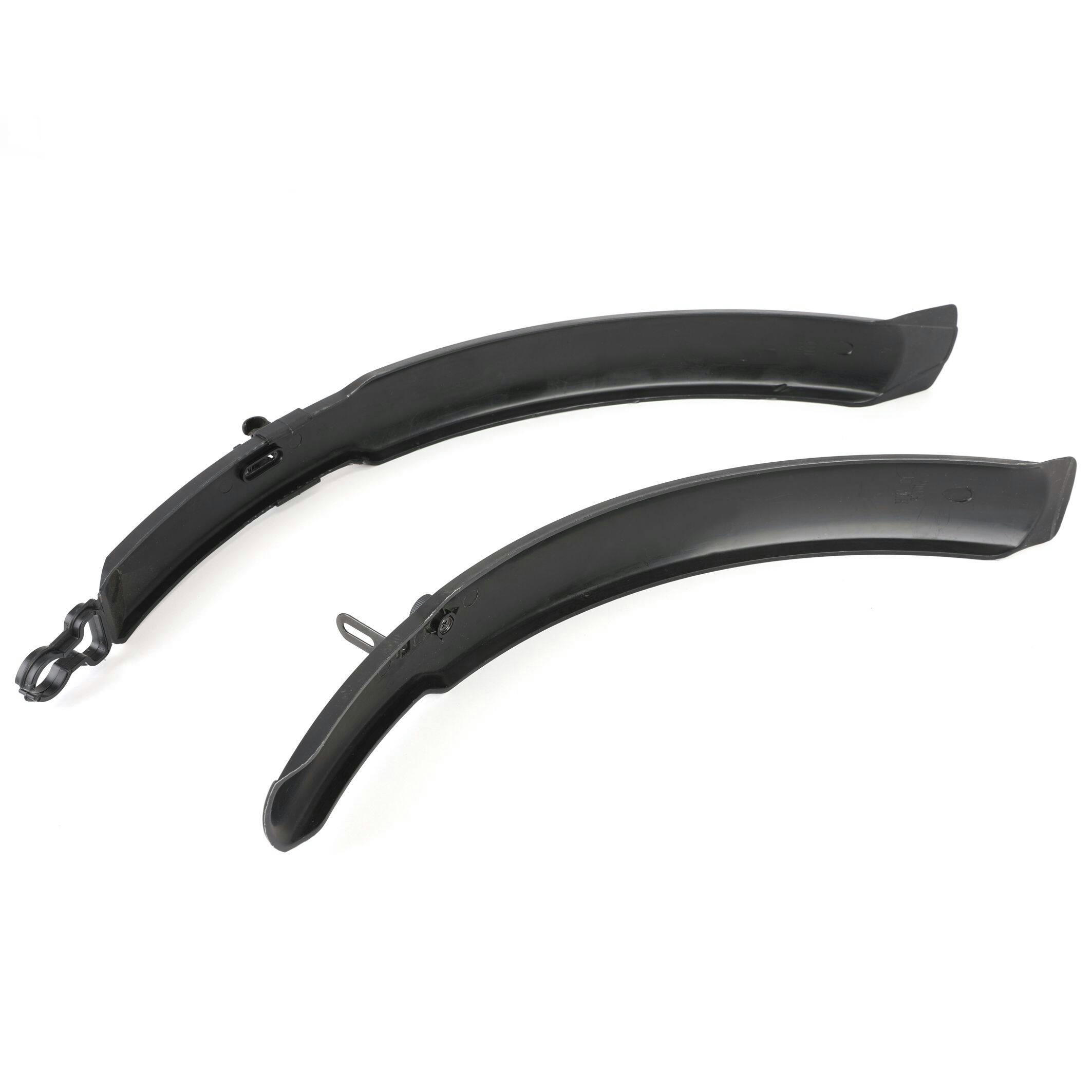 Supercycle Plastic Front & Rear Bike Fender/Mudguard For 24-26-in MTB, 2-pk