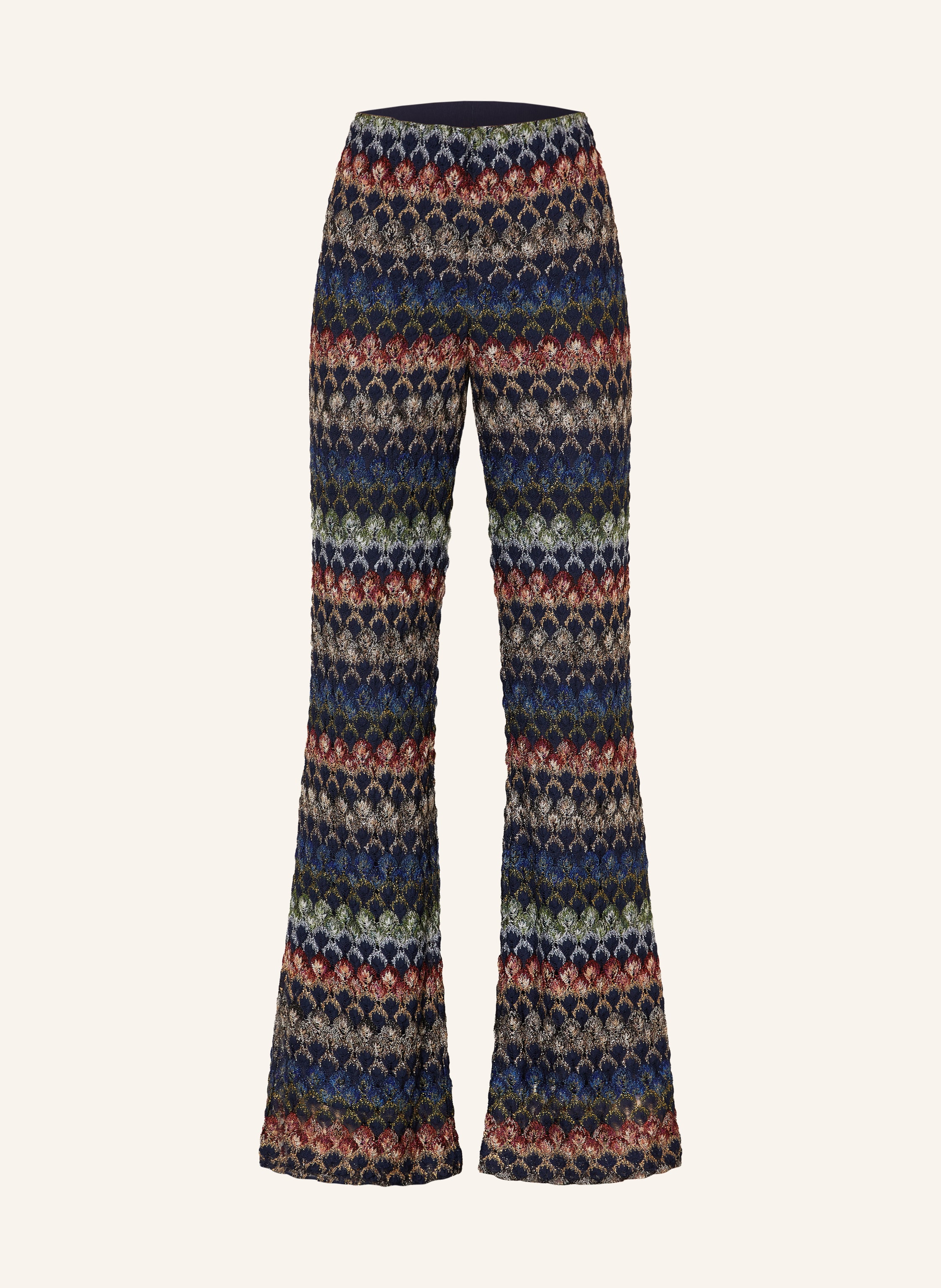 MISSONI Strickhose mit Glitzergarn
