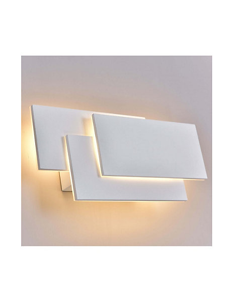 LED Applique design tripartie blanche - Trio