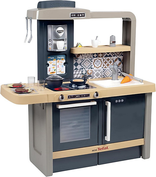 Cuisine Evolutive, 2 Hauteurs Possibles, Design Moderne, 31 Accessoires, Jouet d'Imitation pour Enfant, A Partir de 3 Ans