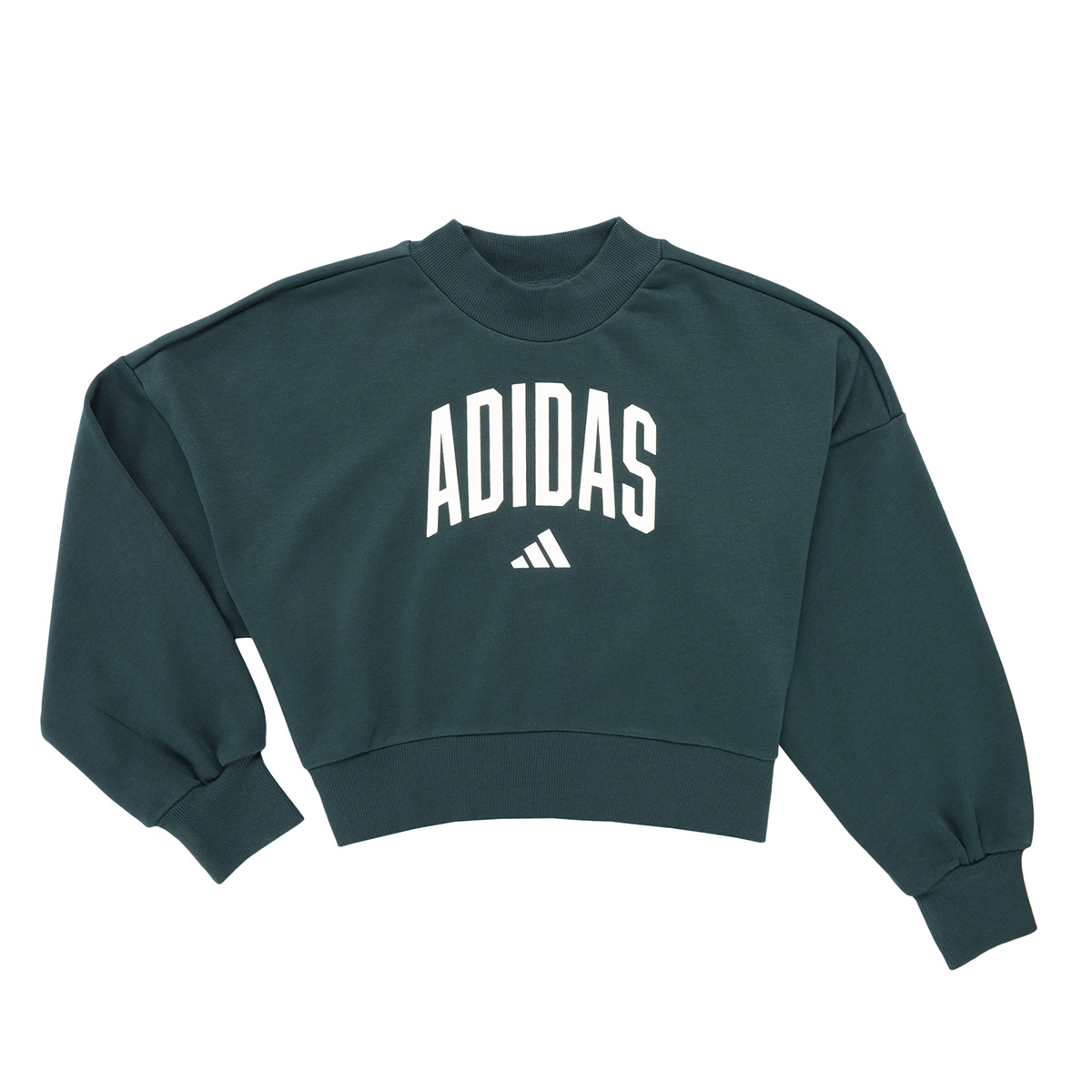 adidas - Seasonals Essentials Collegiate Typography Crewneck Sweatshirt K - Green