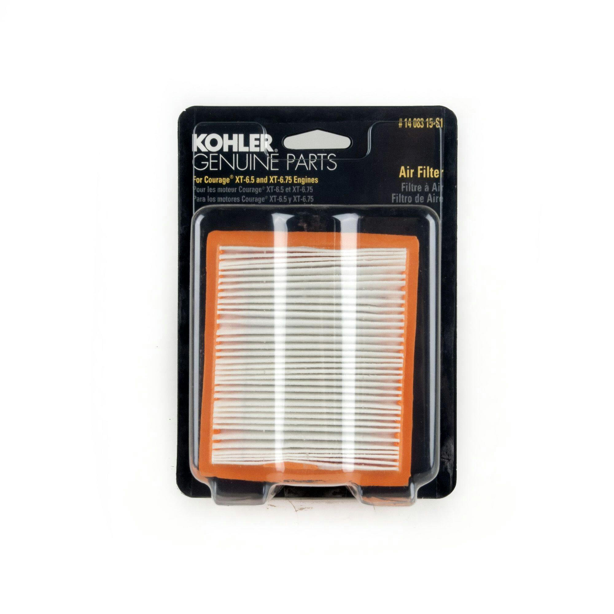 Kohler 149cc RePlacement Air Filter for Lawn Mowers with XT-6.5 and XT 6.75 engines