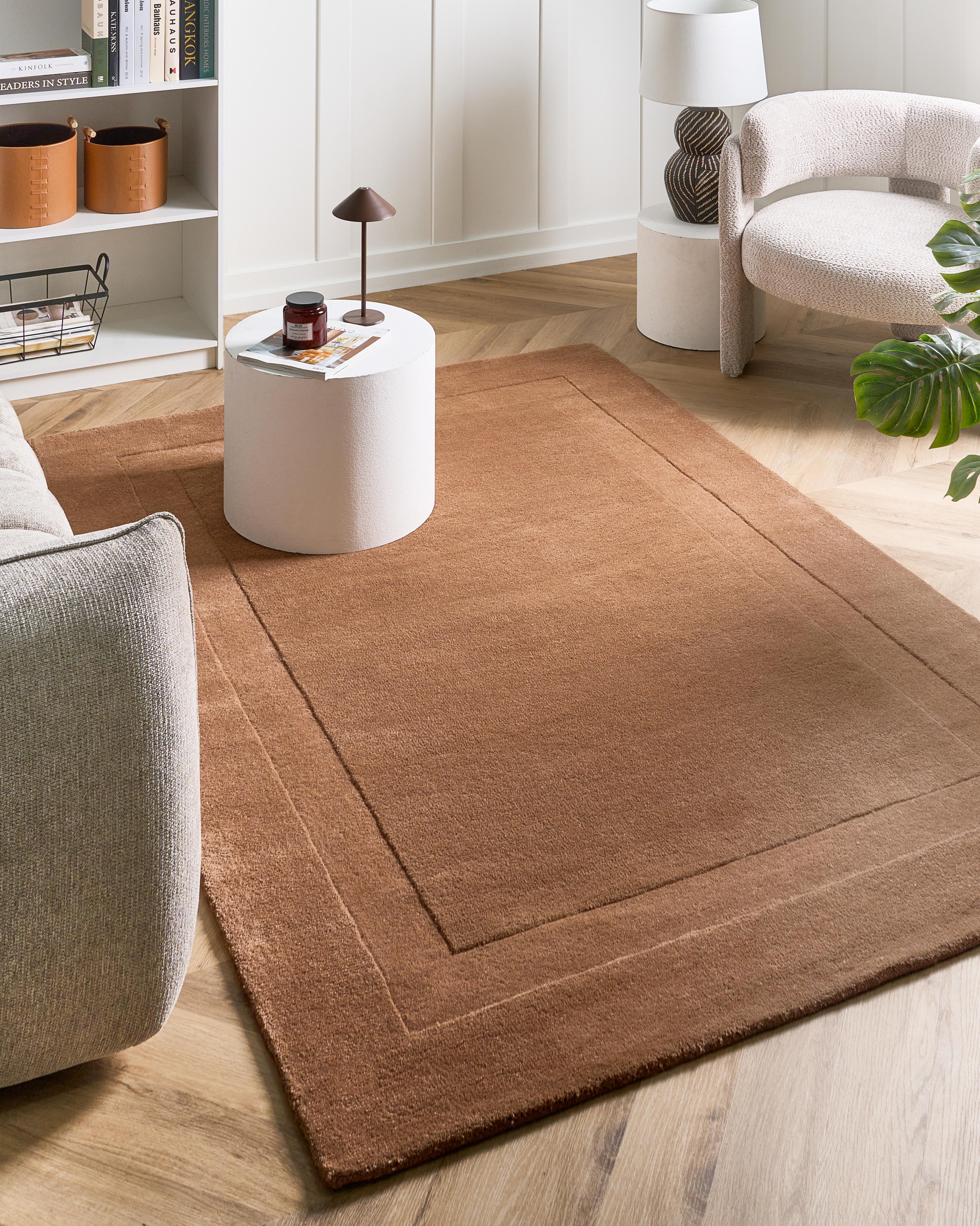 Rug KARGIL Brown 160 x 230 cm Wool