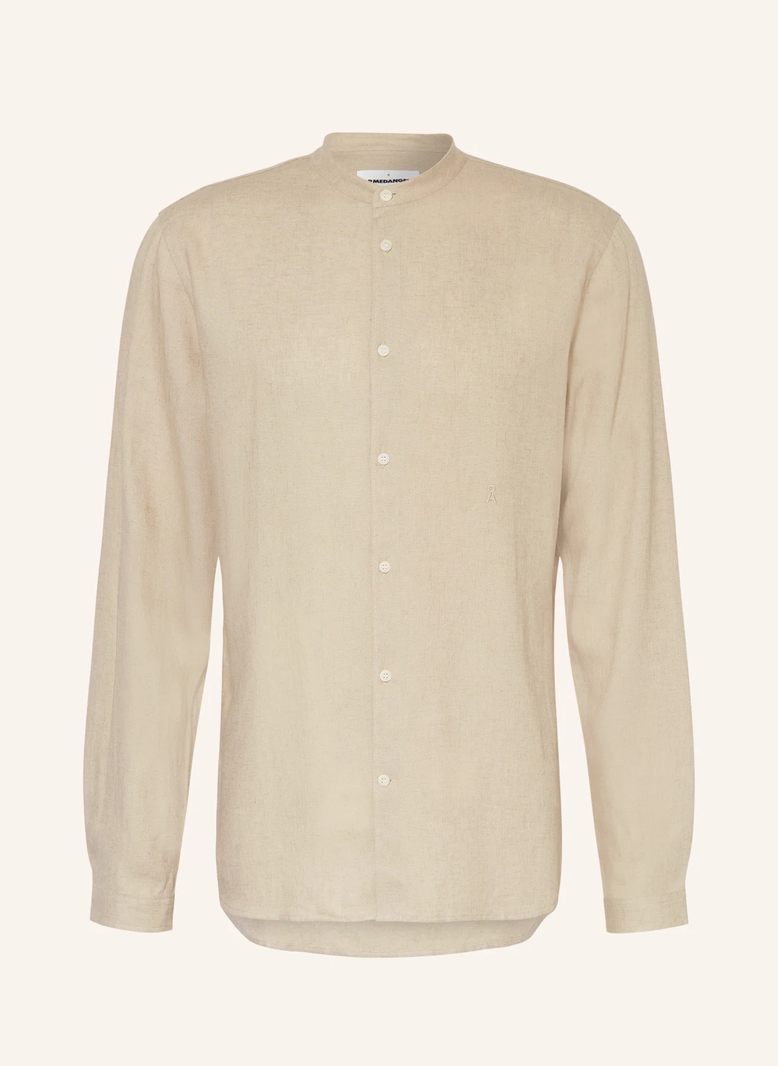 ARMEDANGELS Hemd VAALERONIMUS Comfort Fit mit Stehkragen und Leinen