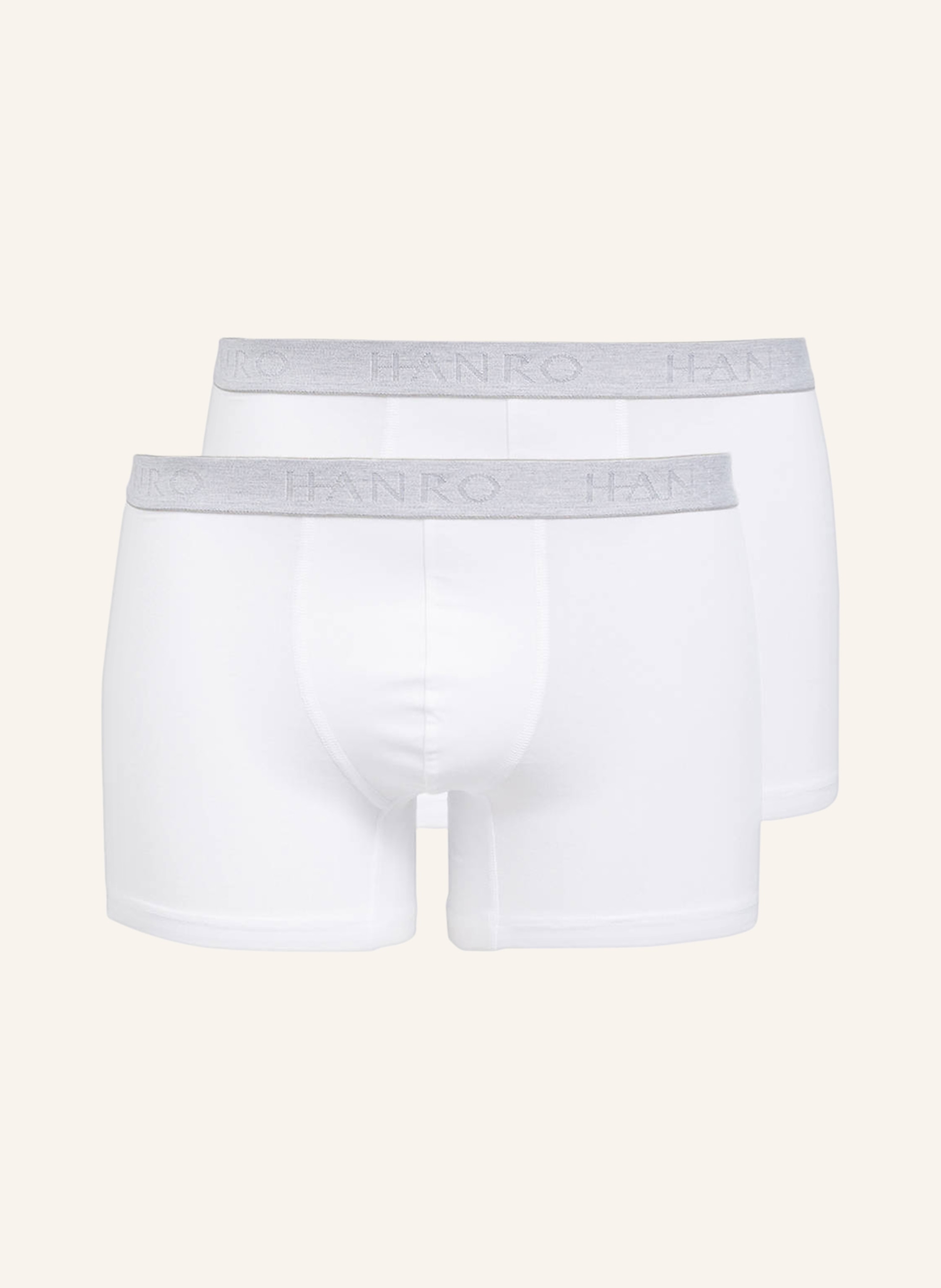 HANRO 2er-Pack Boxershorts COTTON ESSENTIALS