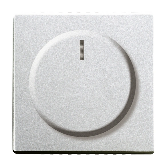 Dimmerabdeckung, future® linear, Silber, Kunststoff