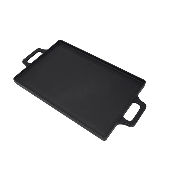 Grill-Wendeplatte, Gusseisen, Breite: 46 cm