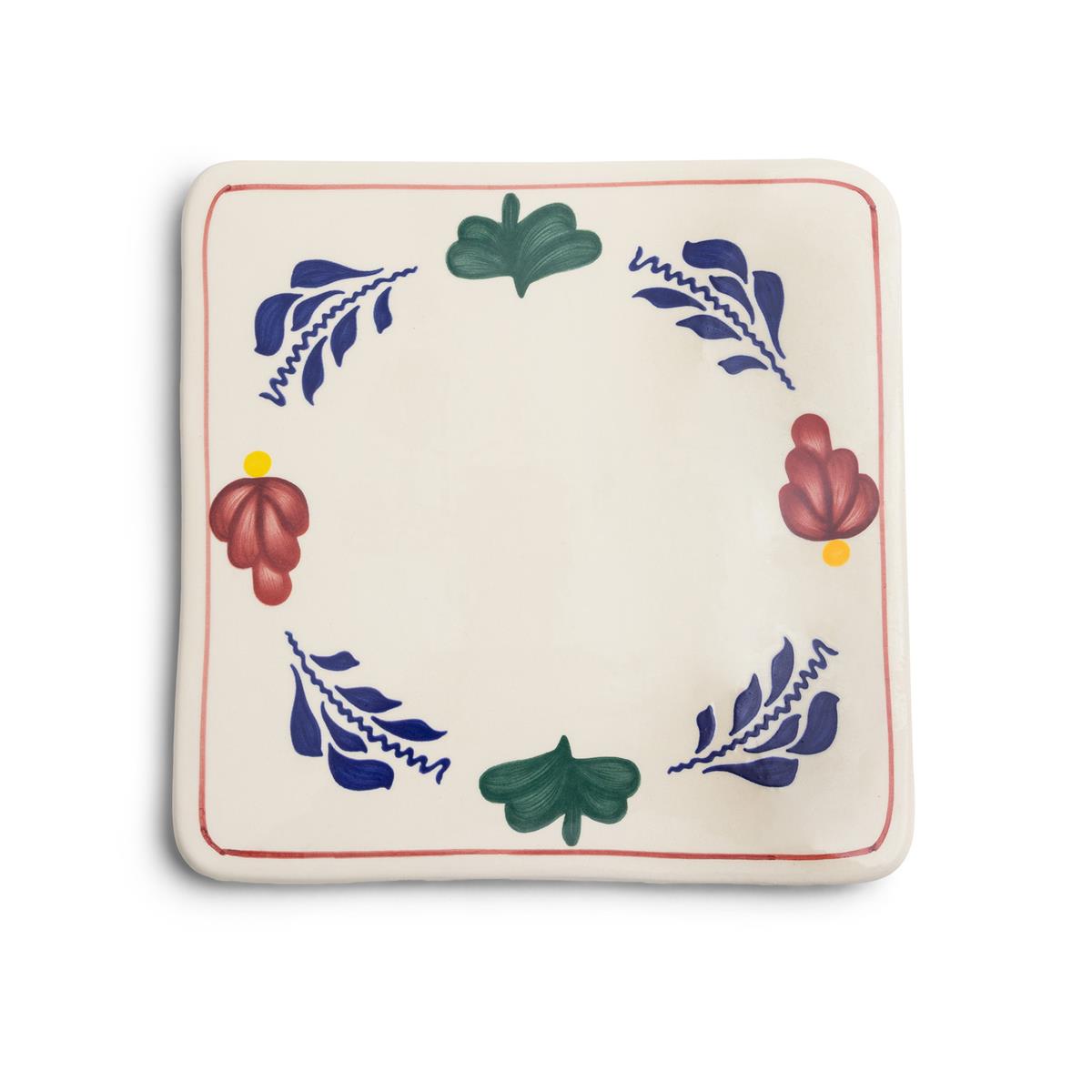 Royal Boch pannenonderzetter Boerenbont - set van 2 - 20x20cm - keramiek