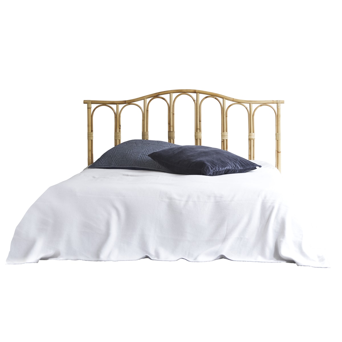 Tikamoon Rotan hoofdbord 160 cm - Naturel