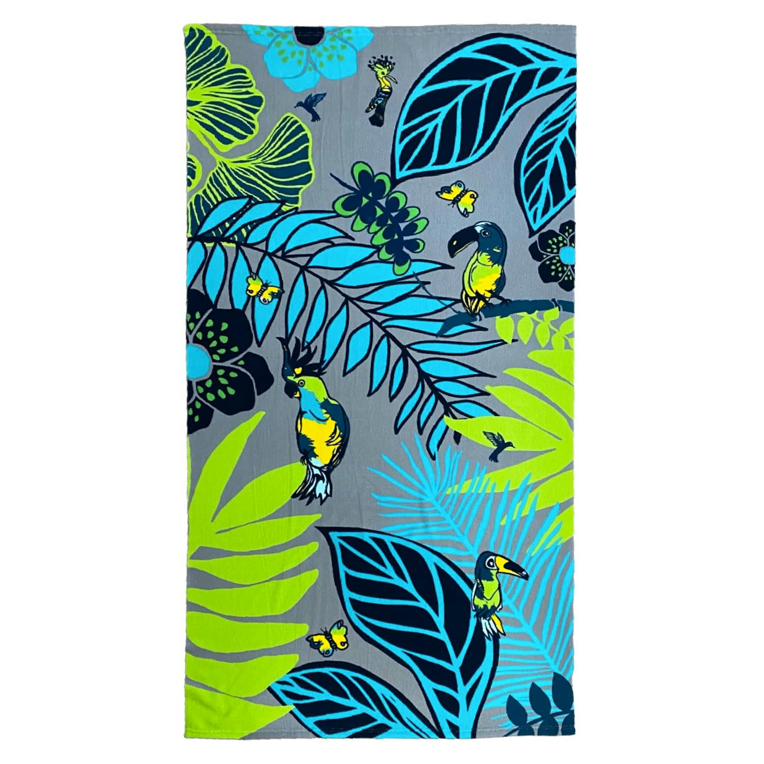 PLAGE MICROFIBRE - Serviette de plage microfibre Yungas 90x170 multicolore