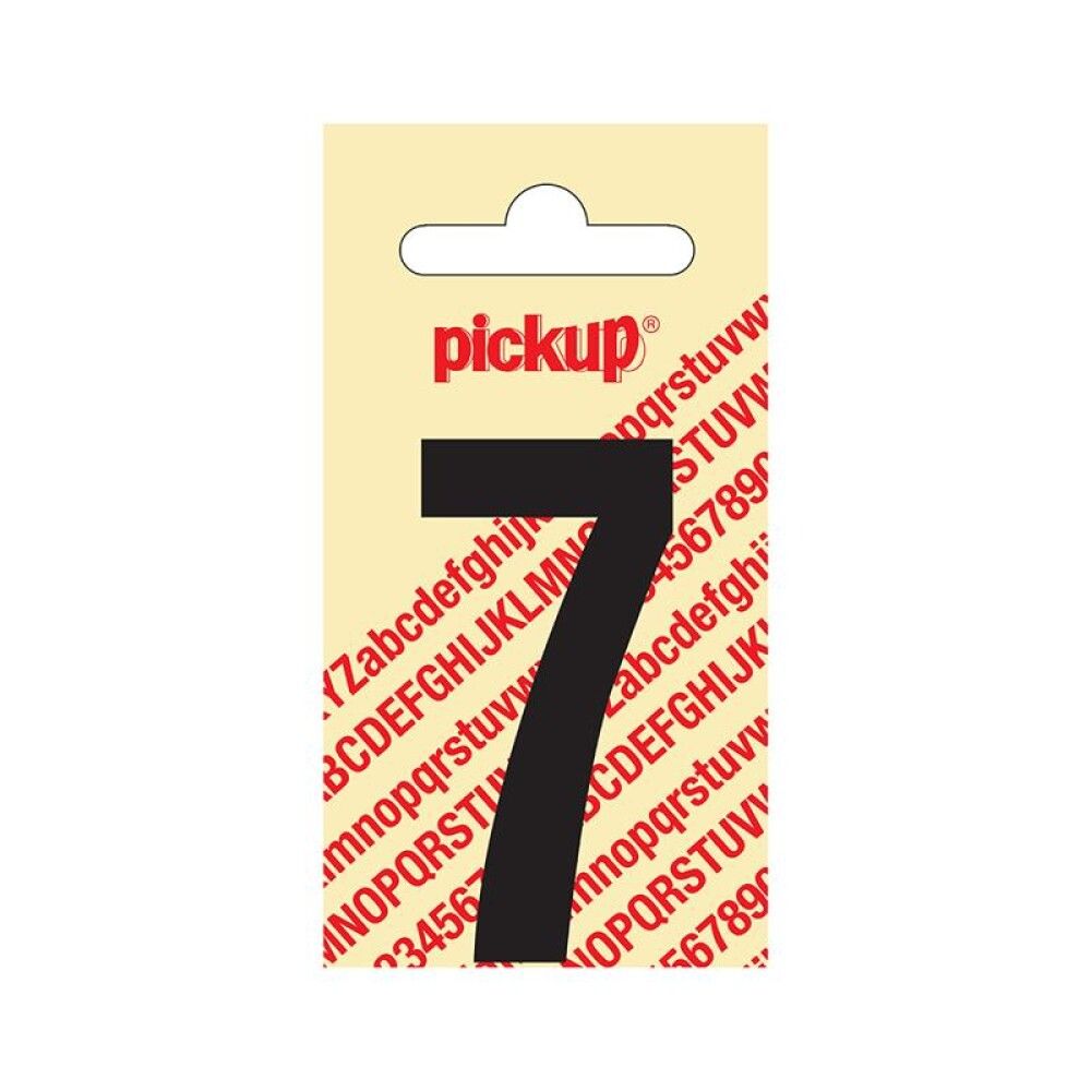 NUMMER PICKUP NOBEL 7 60 MM SVART
