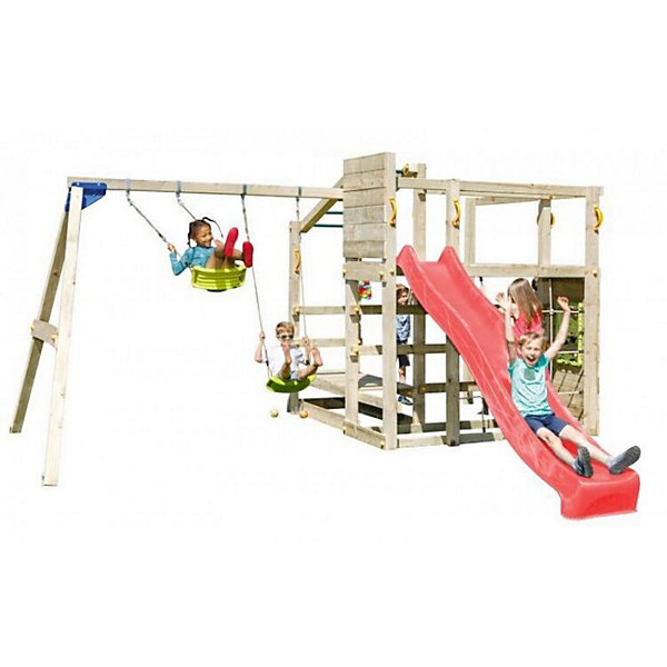 Aire de jeux Masgames CROSSFIT XL avec balançoire Balançoire double