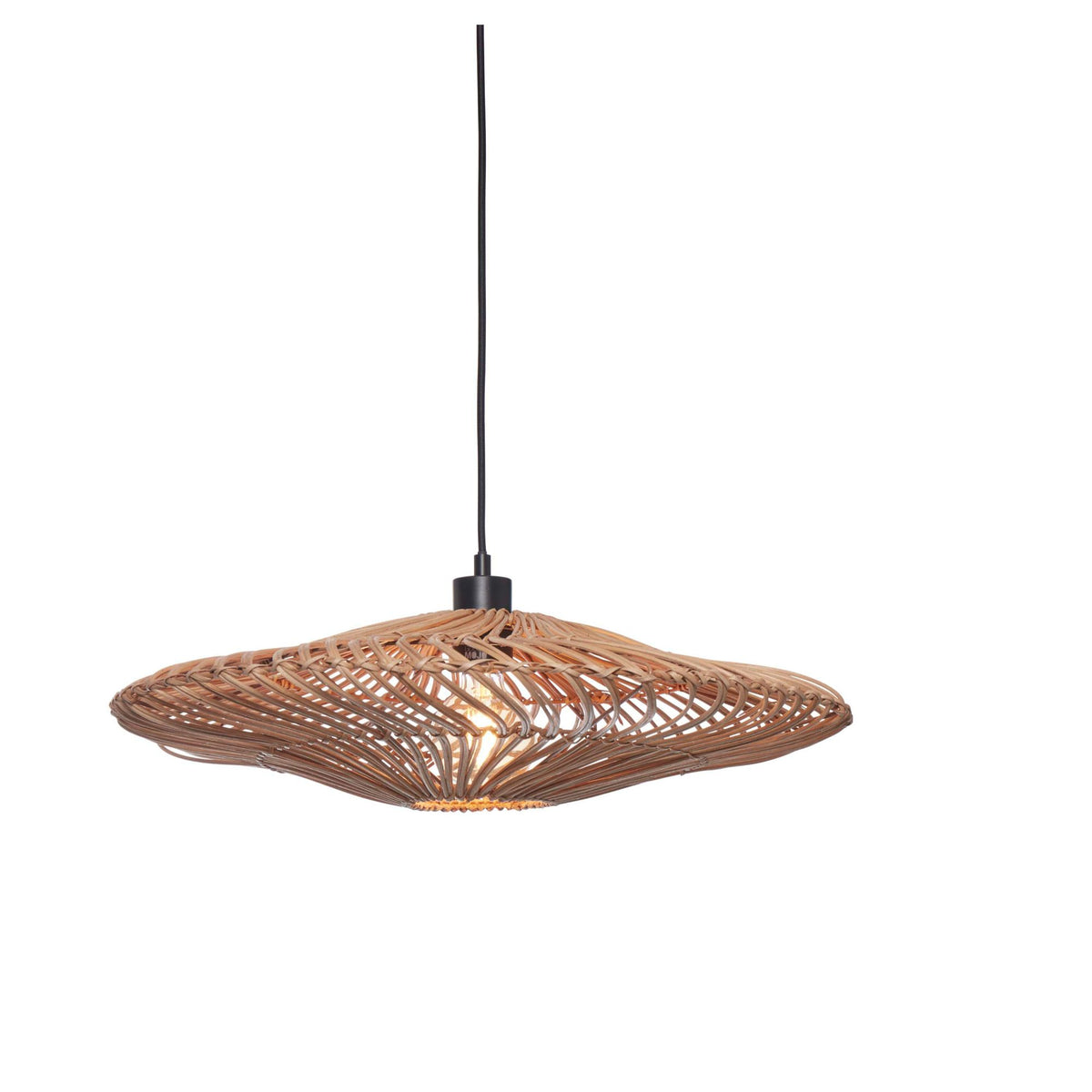 GOOD&MOJO hanglamp Zanzibar - bruin - Ø55cm