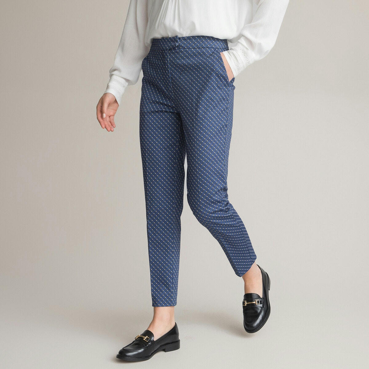 Pantalon fuselé, forme 7/8ème