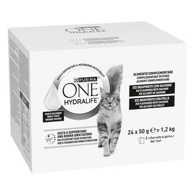 PURINA ONE Hydralife Cat Liquid 24 x 50g