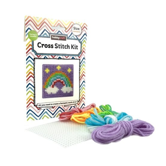 Rainbow Cross Stitch Kit