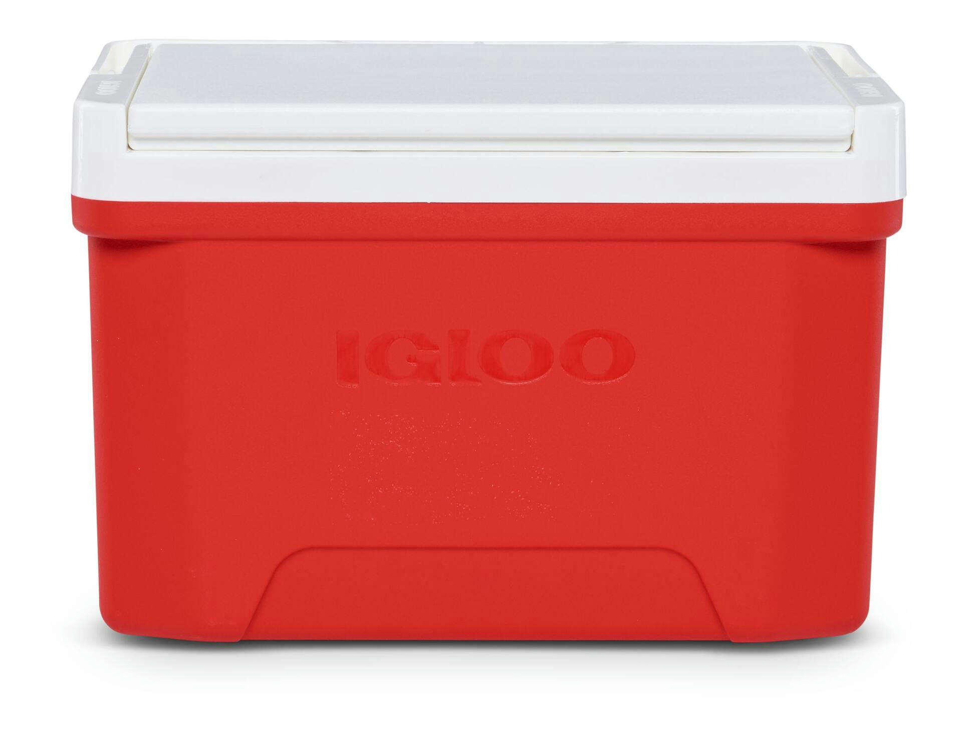 Igloo Cool Outdoor Hard Cooler with Reversible Lid Tray, 9-Qt, Red