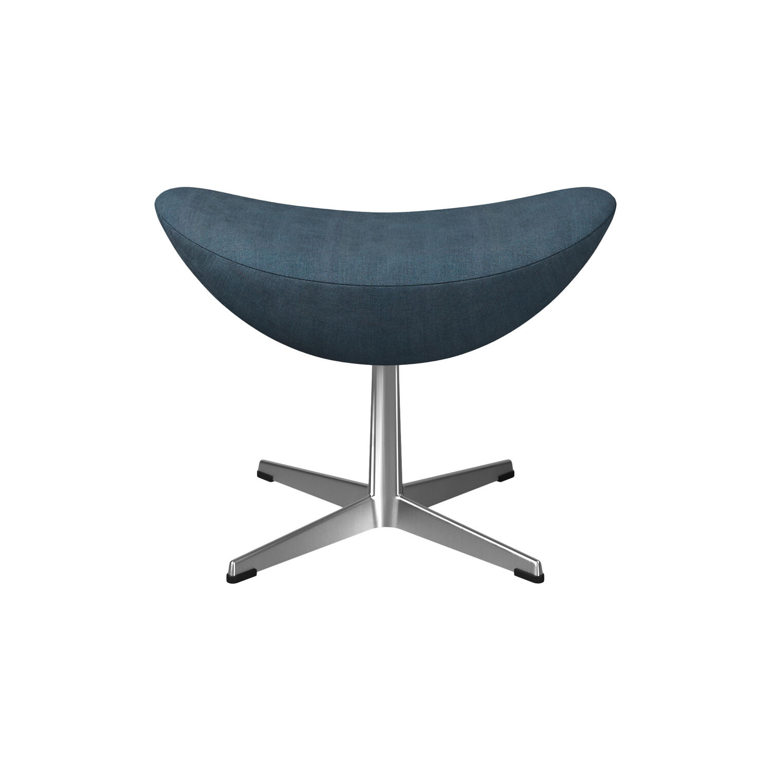 &AElig;gget&trade; 3127 fodskammel, steel blue melange
