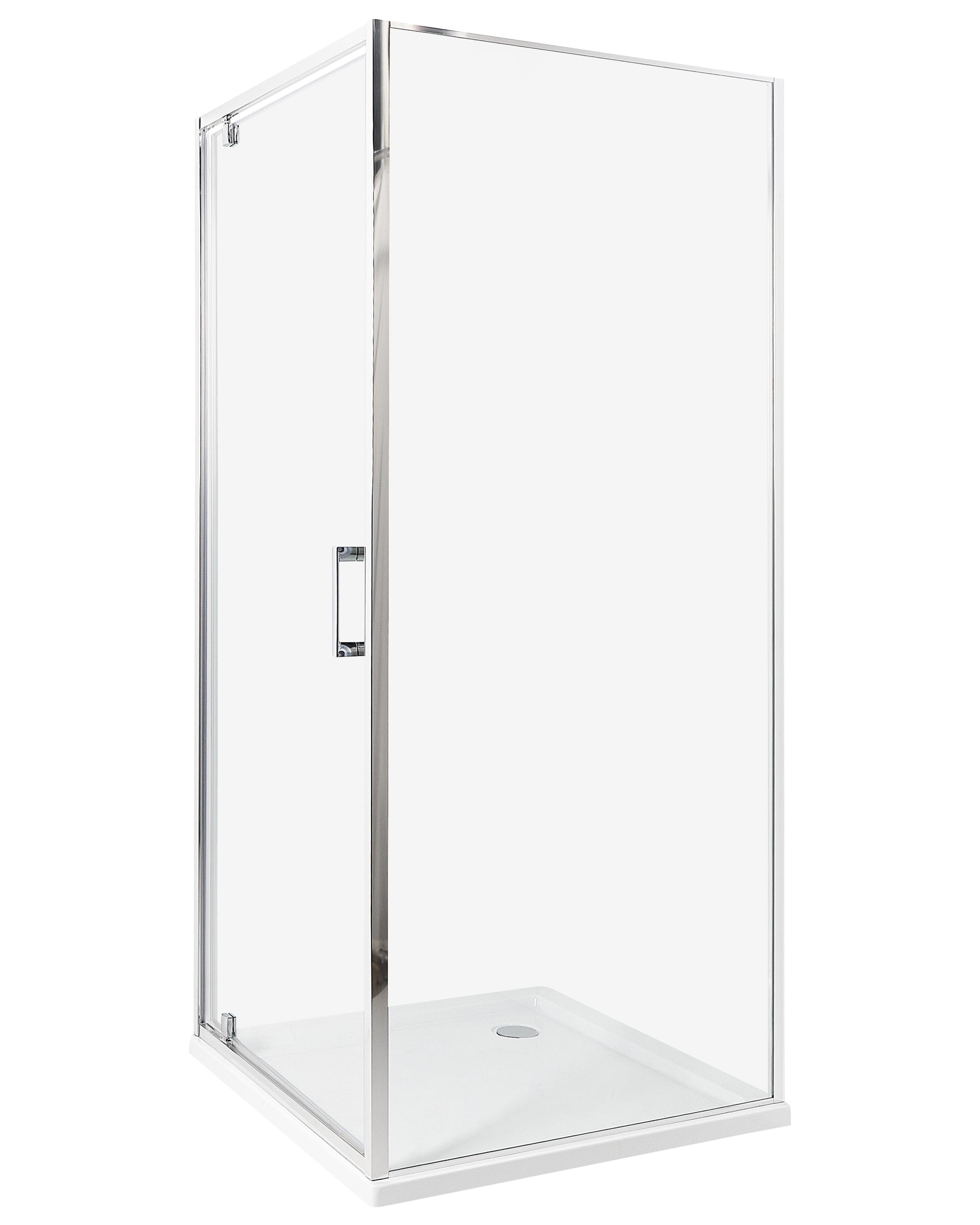 Shower Enclosure DARLI 700 x 700 x 1850 mm Silver