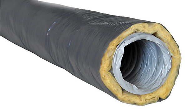 Gaine en PVC souple isolée Strulik 25mm, ø80 mm x 6 m