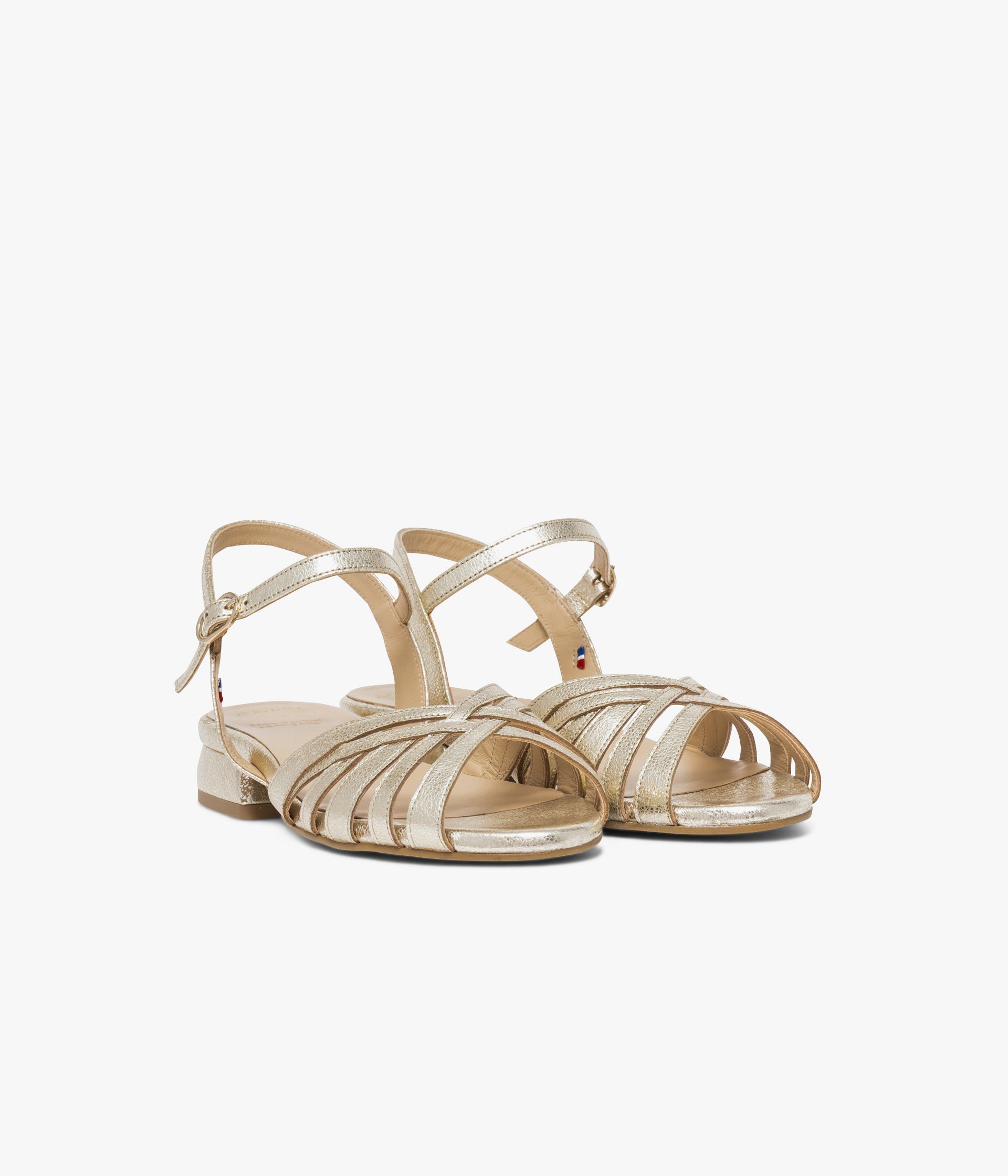 Sandale Natacha platine