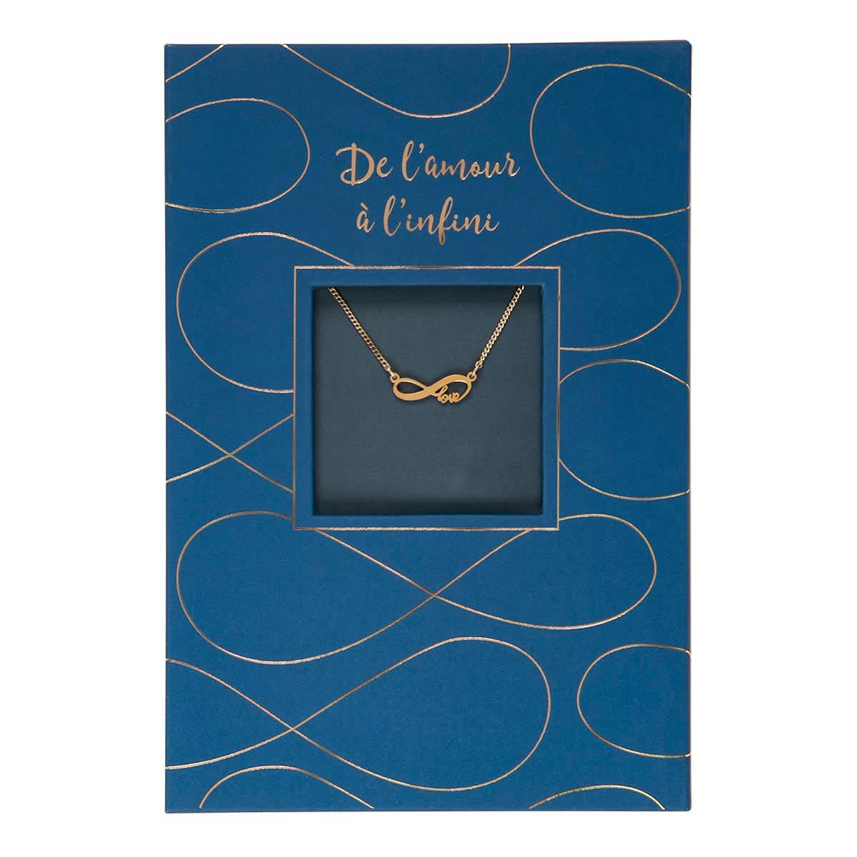 - Carte Bijou - Collier Signe Infini