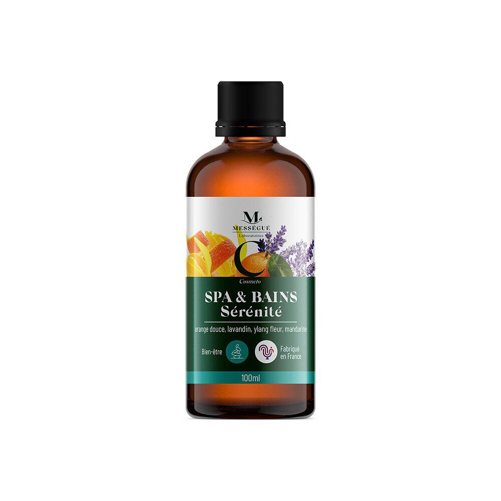 Huile pour spa et bains Mességué sérénité 100ml