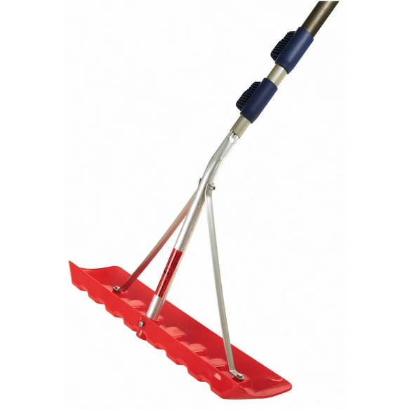 Schneeräumer »Dachräumer«, Alu-Teleskopstiel, Kunststoffblatt, Stiellänge 228-500 cm