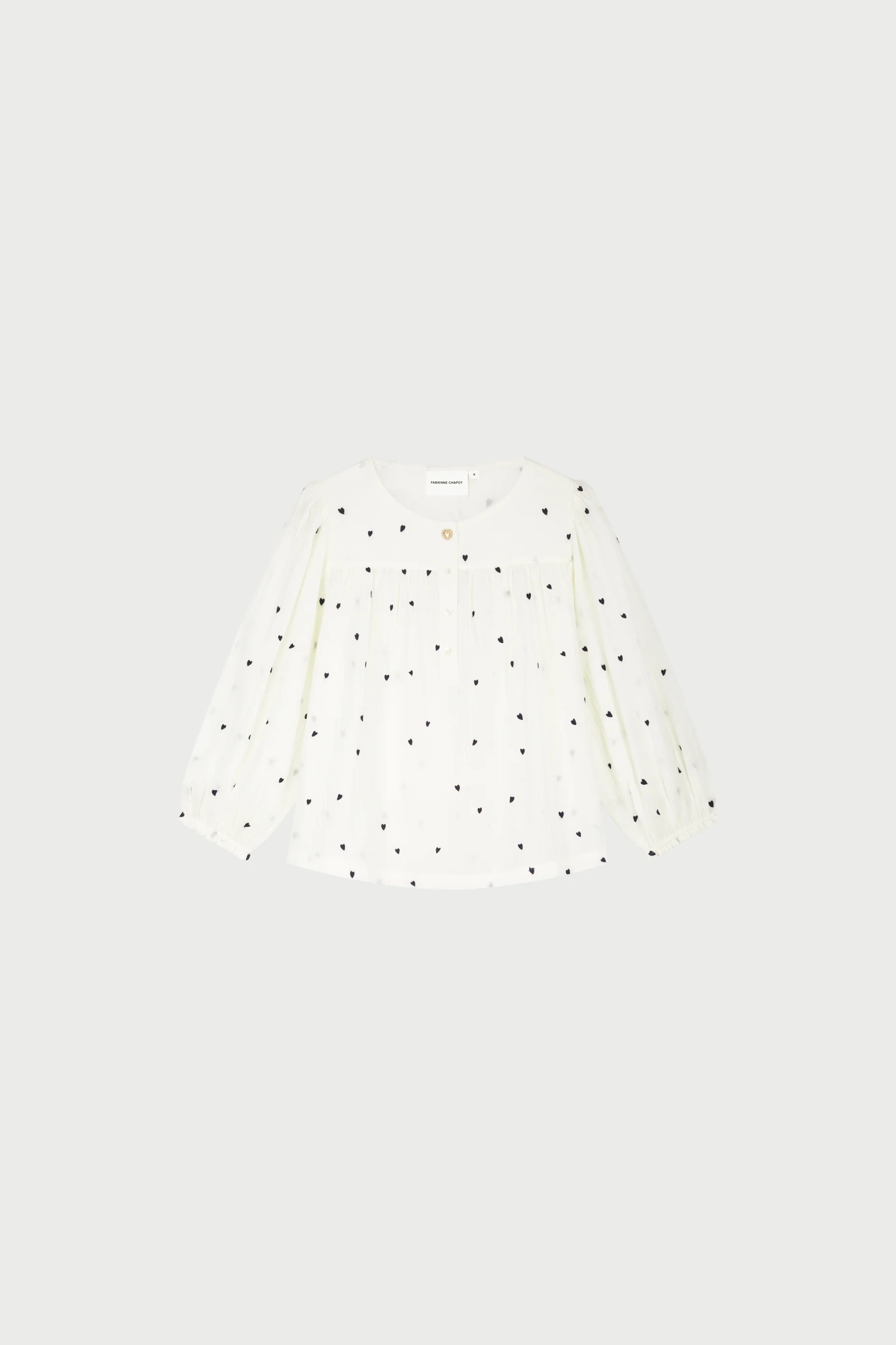 Bindi Top | Cosy White/Black