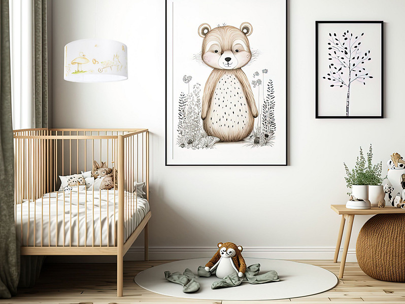Lampa wisząca dziecięca Sweet Dreams 30 cm wielokolorowa